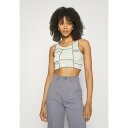 シックスジュン レディース Tシャツ トップス CROP - Top - offwhite