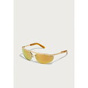 ジーシーディーエス メンズ サングラス・アイウェア アクセサリー UNISEX - Sunglasses - shiny deep gold-coloured/brown(4)