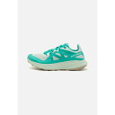 サロモン レディース テニス スポーツ ULTRA FLOW - Trail running shoes - clearly aqua/dynasty gree...
