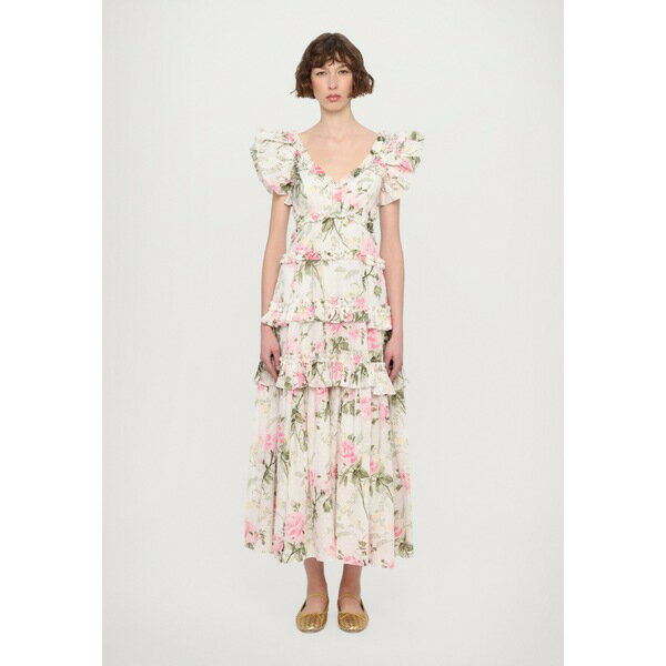 ニードルアンドスレッド レディース ワンピース トップス ROSE BACKLESS ANKLE GOWN - Occasion wear - moonshine/pink