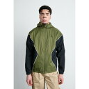 ジョーダン メンズ サンダル シューズ DRAFT - Windbreaker - medium olive/black/sail