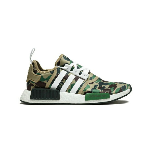 アディダス レディース スニーカー シューズ NMD_R1 Bape スニーカー Green Red Tan White