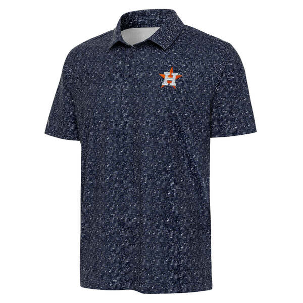 AeBOA Y |Vc gbvX Houston Astros Antigua Figment Polo Navy