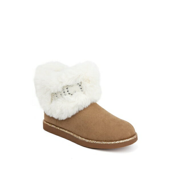 ジューシークチュール レディース サンダル シューズ Faux Fur Trimmed Winter Boot Natural