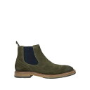 【送料無料】 カフェノワール メンズ ブーツ シューズ Ankle boots Military green