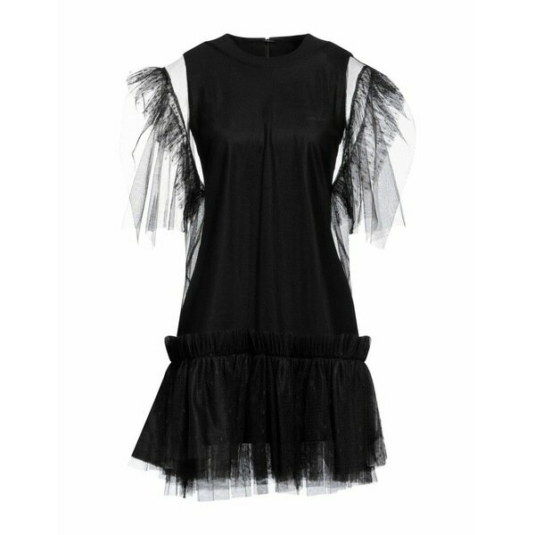 ̵ åɥƥ ǥ ԡ ȥåץ Mini dresses Black