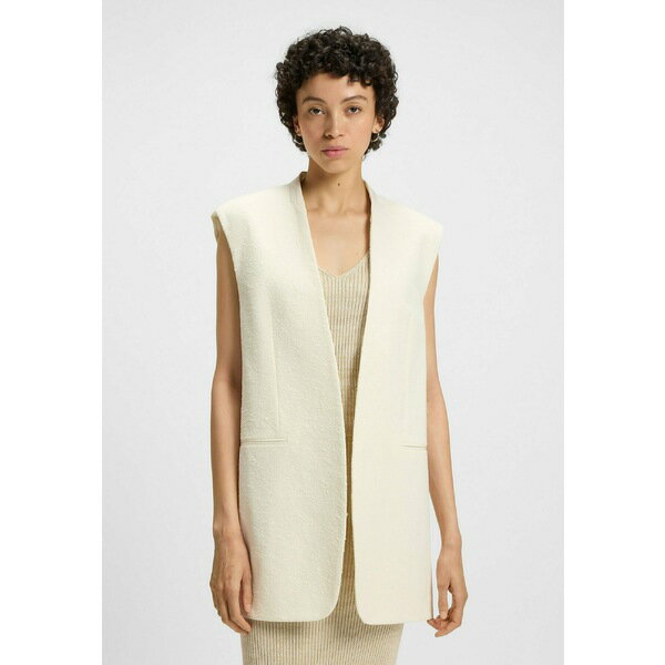 ボス レディース ジャケット&ブルゾン アウター JASIA - Waistcoat - natural eighteen