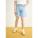 カーハート メンズ カジュアルパンツ ボトムス NOLAN - Denim shorts - blue bleached