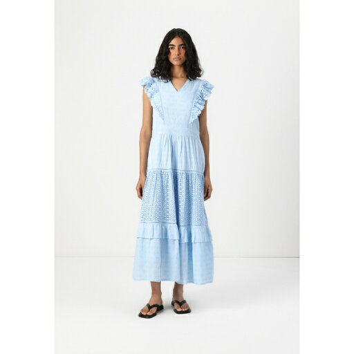 ヤス レディース ワンピース トップス YASDREE LONG DRESS - Day dress - clear sky ヤス レディース ワンピース トップス YASDREE LONG DRESS - Day dress - clear sky