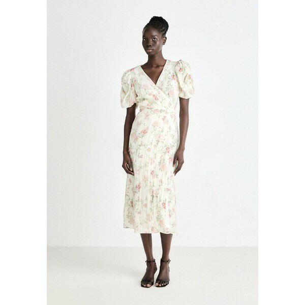 ジーナ トリコット レディース ワンピース トップス WRAP DRESS - Day dress - multi-coloured