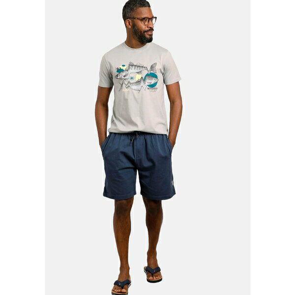 ウィアードフィッシュ メンズ カジュアルパンツ ボトムス HAMILTON SUNWASHED - Tracksuit bottoms - navy
