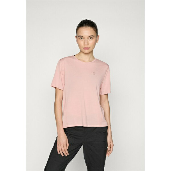 フェールラーベン レディース テニス スポーツ ABISKO LITE - Basic T-shirt - chalk rose
