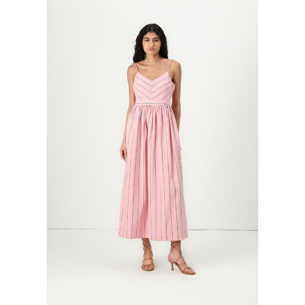 ヤス レディース ワンピース トップス YASMIVU STRAP LONG DRESS - Maxi dress - dianthus