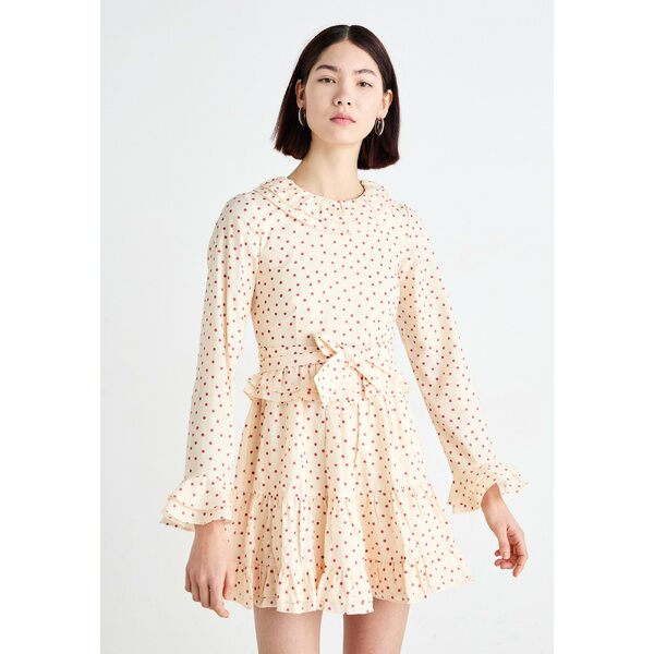 シスタージュン レディース ワンピース トップス BETTA RUFFLE MINI DRESS - Day dress - cream