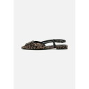 タマリス レディース パンプス シューズ Slingback ballet pumps - camel/multi-coloured