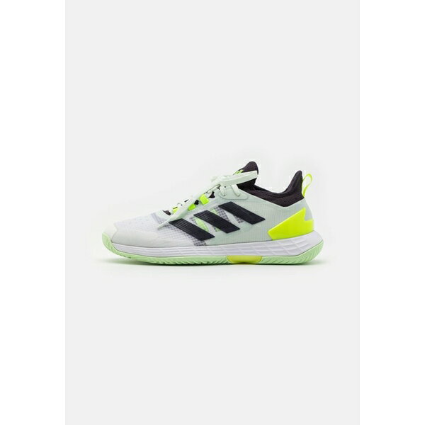 ǥ  Хåȥܡ ݡ ADIZERO UBERSONIC 4.1 - Multicourt tennis shoes - footwear white/aurora black/lucid lemon