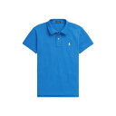 POLO RALPH LAUREN ラルフローレン ポロシャツ トップス レディース CLASSIC FIT MESH POLO SHIRT Light blue