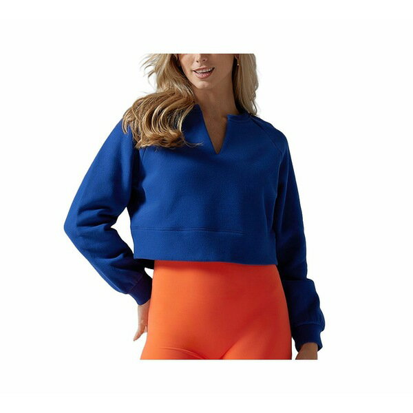 タヴィ レディース パーカー・スウェットシャツ アウター Women's Easy Breezy Sweatshirt Deep navy