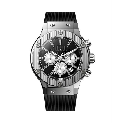 クリスチャンバンサント メンズ 腕時計 アクセサリー Men's Monarchy Black Dial Watch - CV8141 Black クリスチャンバンサント メンズ 腕時計 アクセサリー Men's Monarchy Black Dial Watch - CV8141 Black