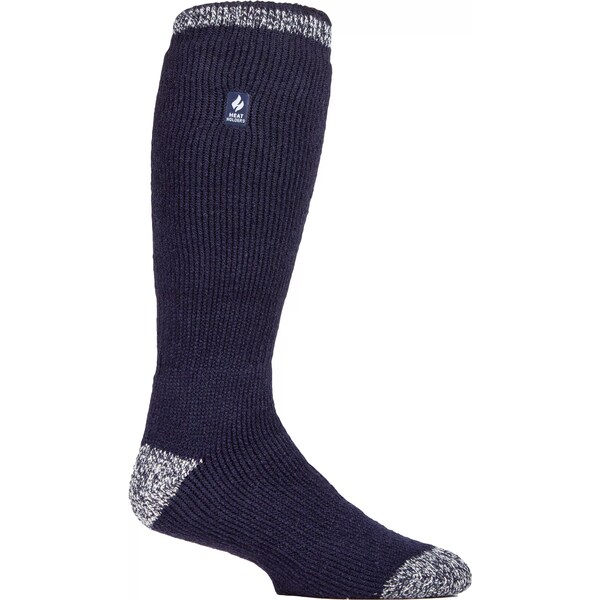 q[gz_[Y Y C A_[EFA Heat Holders Men's ORIGINAL Big/Tall Long Socks Navy