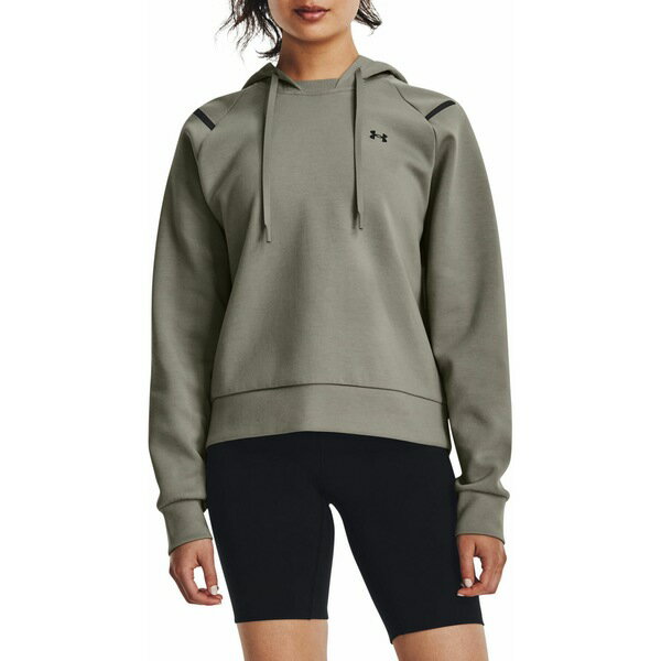 A_[A[}[ fB[X p[J[EXEFbgVc AE^[ Under Armour Women's Unstoppable Fleece Hoodie Grove Green/Black