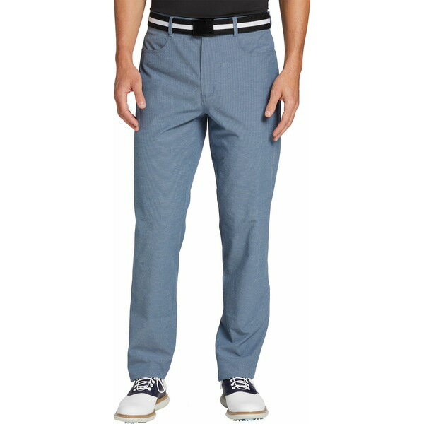 ウォルター・ヘーゲン メンズ カジュアルパンツ ボトムス Walter Hagen Men's Performance 11 Textured 5-Pocket Golf Pants Grey Sky/Navy