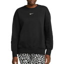 ナイキ レディース パーカー・スウェットシャツ アウター Nike Sportswear Women's Phoenix Fleece Oversized Crewneck Sweatshirt Black