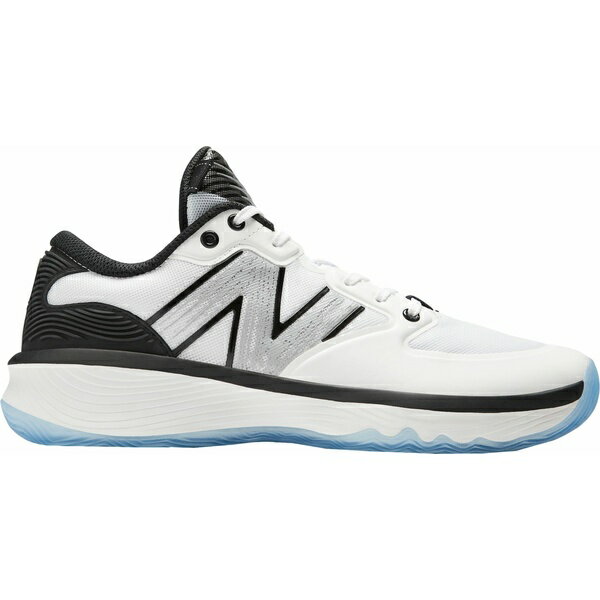 ニューバランス レディース バスケットボール スポーツ New Balance Hesi Low Basketball Shoes White/Black 1