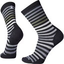 X}[gE[ Y C A_[EFA Smartwool Men's Everyday Spruce Street Zero Cushion Crew Socks Black