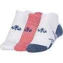 レディハーゲン レディース 靴下 アンダーウェア Lady Hagen Women's Americana No-Show Tab Golf Socks - 3 Pack Red White Blue