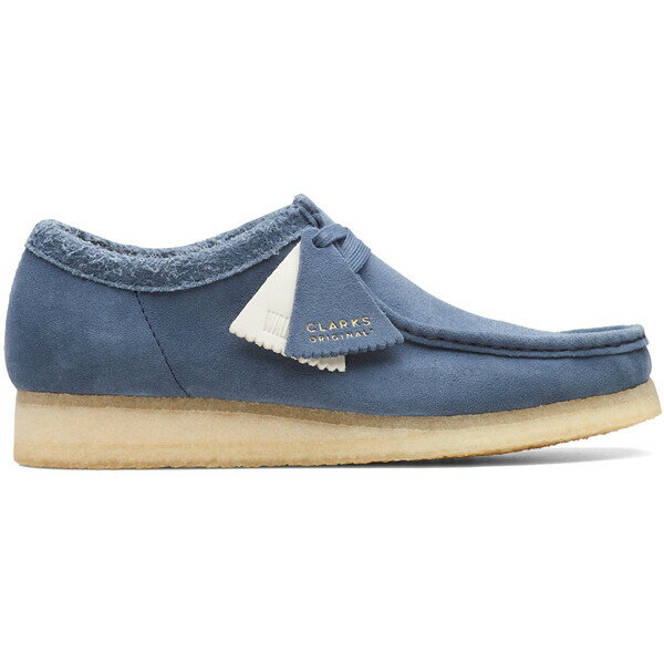 Clarks クラークス メンズ スニーカー 【Clarks Originals Wallabee】 サイズ US_10.5(28.5cm) Blue Suede