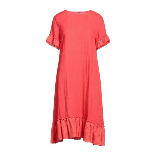 ̵ 륨եǥ ǥ ԡ ȥåץ Midi dresses Red