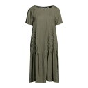 【送料無料】 ブライアン・デールズ レディース ワンピース トップス Mini dresses Military green