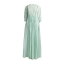 【送料無料】 エルマンノ シェルヴィーノ レディース ワンピース トップス Maxi dresses Light green