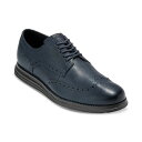 コールハーン メンズ ドレスシューズ シューズ Men 039 s riginalGrand Wingtip Oxford Dress Shoe Navy Blazer Saffiano