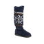 ムクルクス レディース ブーツ シューズ Women's Malena Boots Navy snowflake