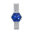 tBbN Y rv ANZT[ Men M95 Series Stainless Steel Watch - Blue/Silver, 45mm Blue/silver