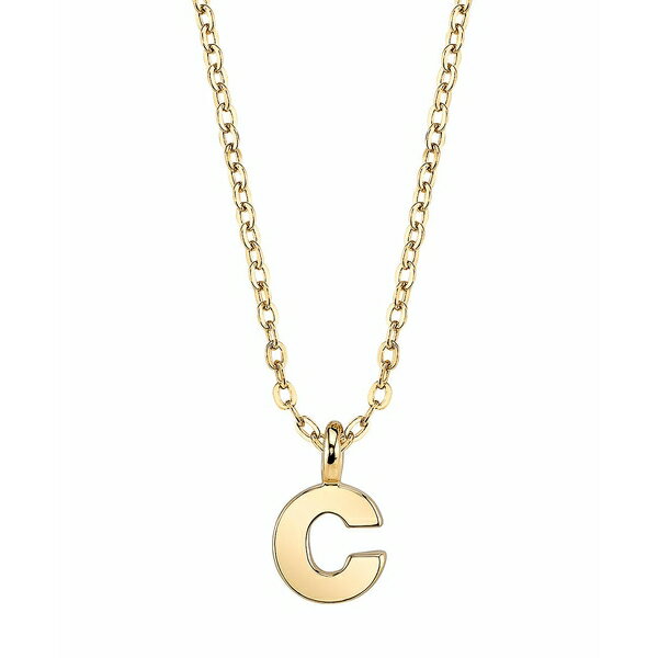 2028 fB[X lbNXE`[J[Ey_ggbv ANZT[ Gold-Tone Initial Necklace 20