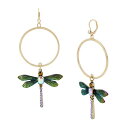 xbcBW\ Y sAXECO ANZT[ Faux Stone Dragonfly Gypsy Earrings Oil Slick