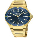 WFr Y rv ANZT[ Men's High Line Gold-Tone Stainless Steel Watch 43mm Gold