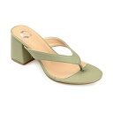 ジャーニーコレクション レディース パンプス シューズ Women 039 s Alika Block Heel Sandals Olive