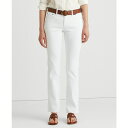 ラルフローレン レディース デニムパンツ ボトムス Petite Mid-Rise Straight Jean, Petite & Petite Short L...
