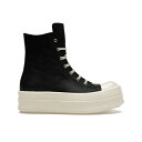 リックオウエンス Rick Owens リックオウエンス メンズ スニーカー 【Rick Owens Mega Bumber Leather Sneakers】 サイズ EU_42.5 Black Milk