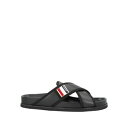 【送料無料】 トムブラウン メンズ サンダル シューズ Sandals Black