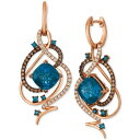 ルヴァン レディース ピアス&イヤリング アクセサリー Crazy Collection Deep Sea Blue Topaz¢ (7-1/2 ct...
