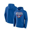 ファナティクス メンズ パーカー・スウェットシャツ アウター Men's Royal New England Patriots Geometric Chrome...