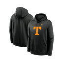 ナイキ メンズ パーカー・スウェットシャツ アウター Men's Black Tennessee Volunteers Primetime Evergreen Club Fleece Pullover Hoodie Black(4)