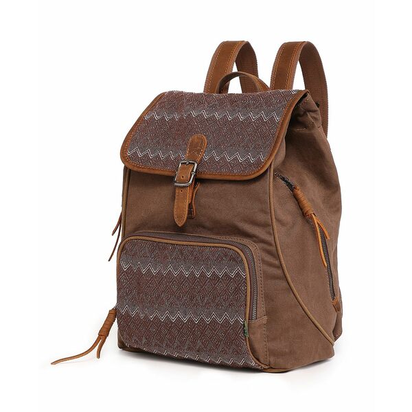 TSDブランド レディース バックパック・リュックサック バッグ Oak Hill Canvas Backpack Brown