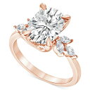 バッジェリーミシュカ レディース リング アクセサリー IGI Certified Lab Grown Diamond Oval Engagement Ring...