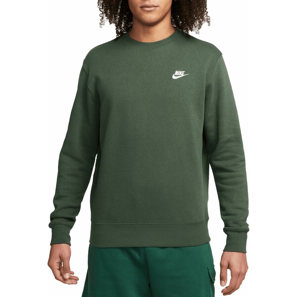 ʥ  ѡåȥ  Nike Men's Sportswear Club Fleece Crewneck Sweatshirt Fir
